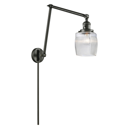 One Light Vintage Dimmable Led Swing Arm -  INNOVATIONS LIGHTING, 238-OB-G302-LED